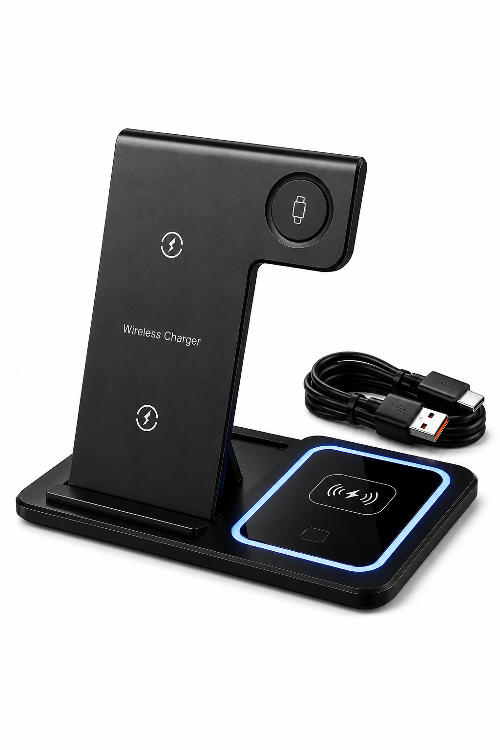 CARGADOR INALÁMBRICO 3 EN 1